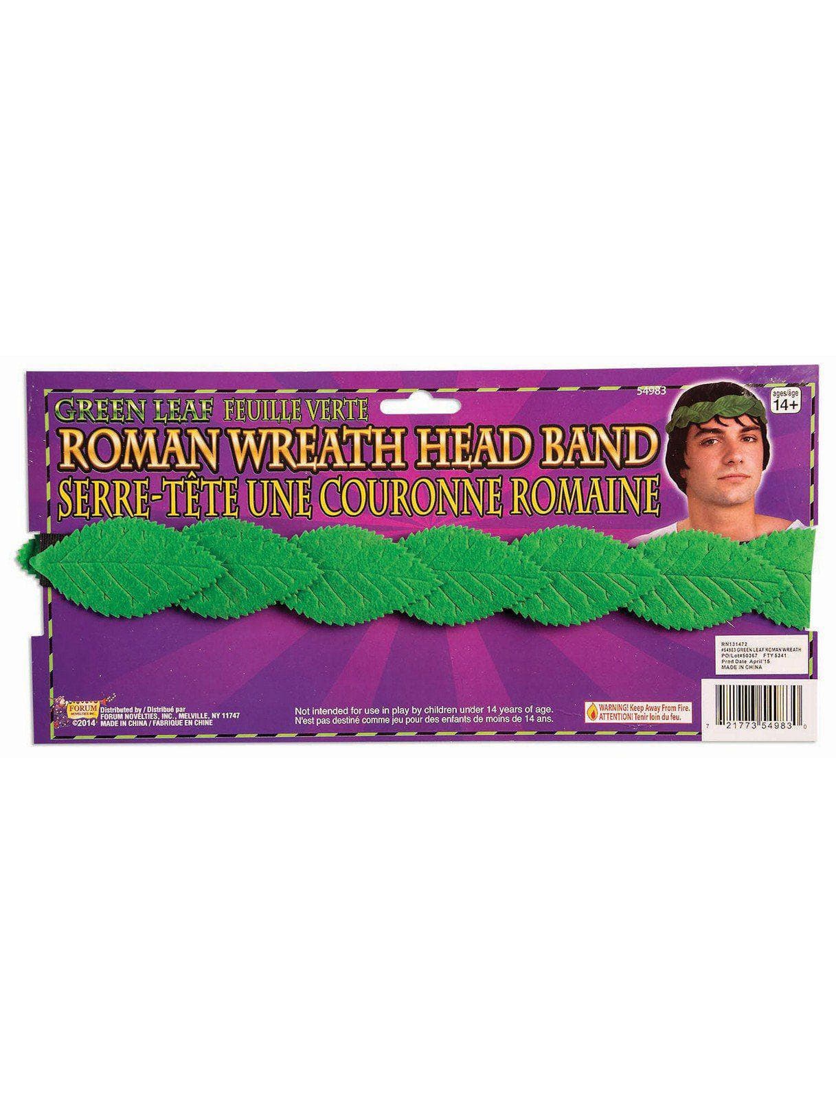 Green Roman Wreath Headband - costumes.com