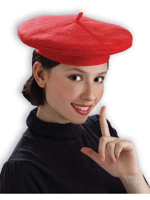 Adult Red Beret - costumes.com
