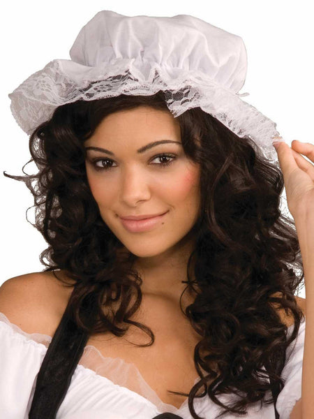 Women's Colonial Mob Cap Bonnet