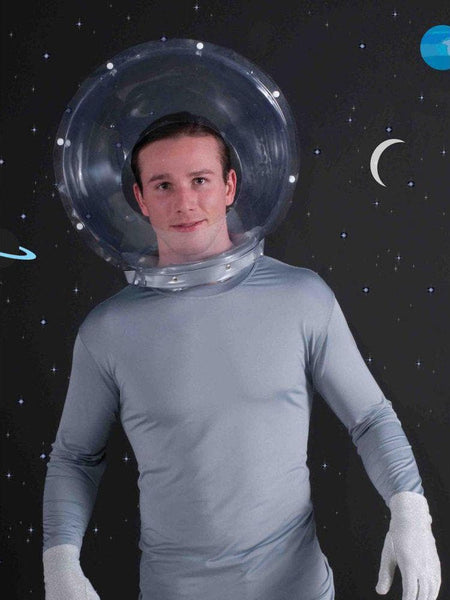 Adult Clear Astronauts in Space Helmet
