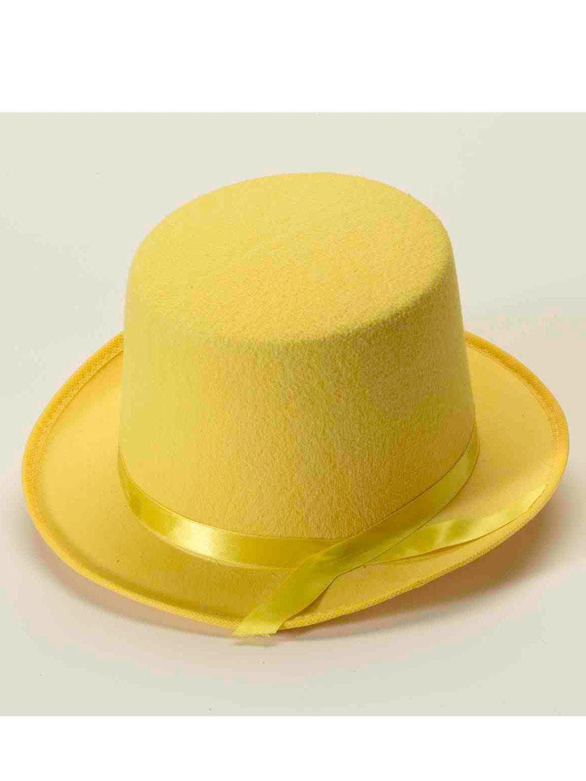 Adult Yellow Classic Top Hat - costumes.com