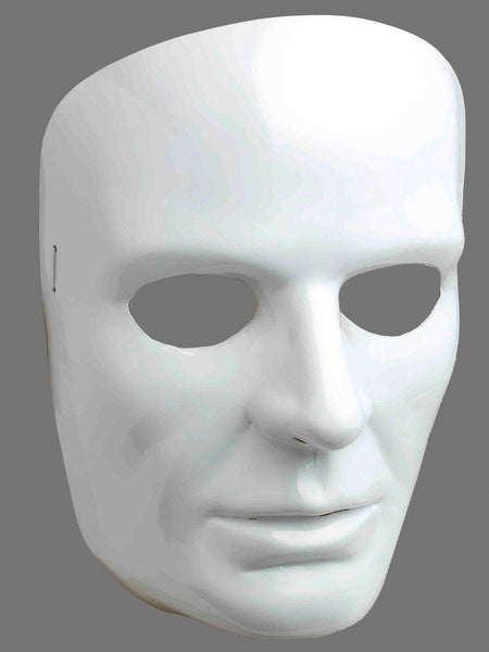 Adult Blank Full Face Mask