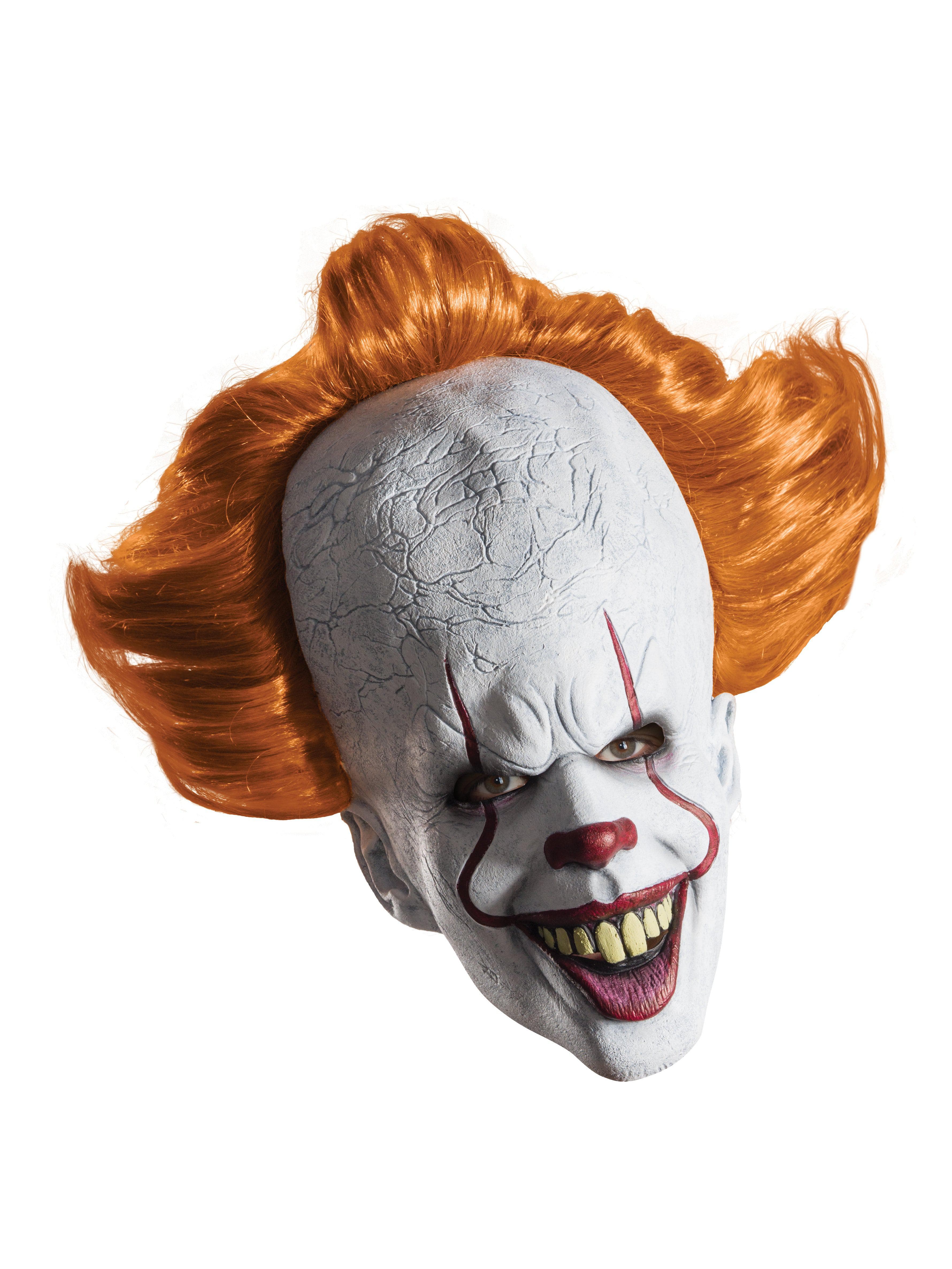 Adult It Pennywise Overhead Latex Mask - 2017 Movie - costumes.com