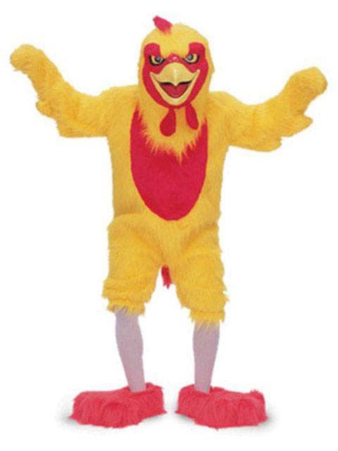 Adult Chicken Mascot Costume - costumes.com
