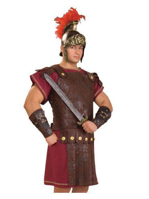 Men's Brown Roman Chest Cover - costumes.com