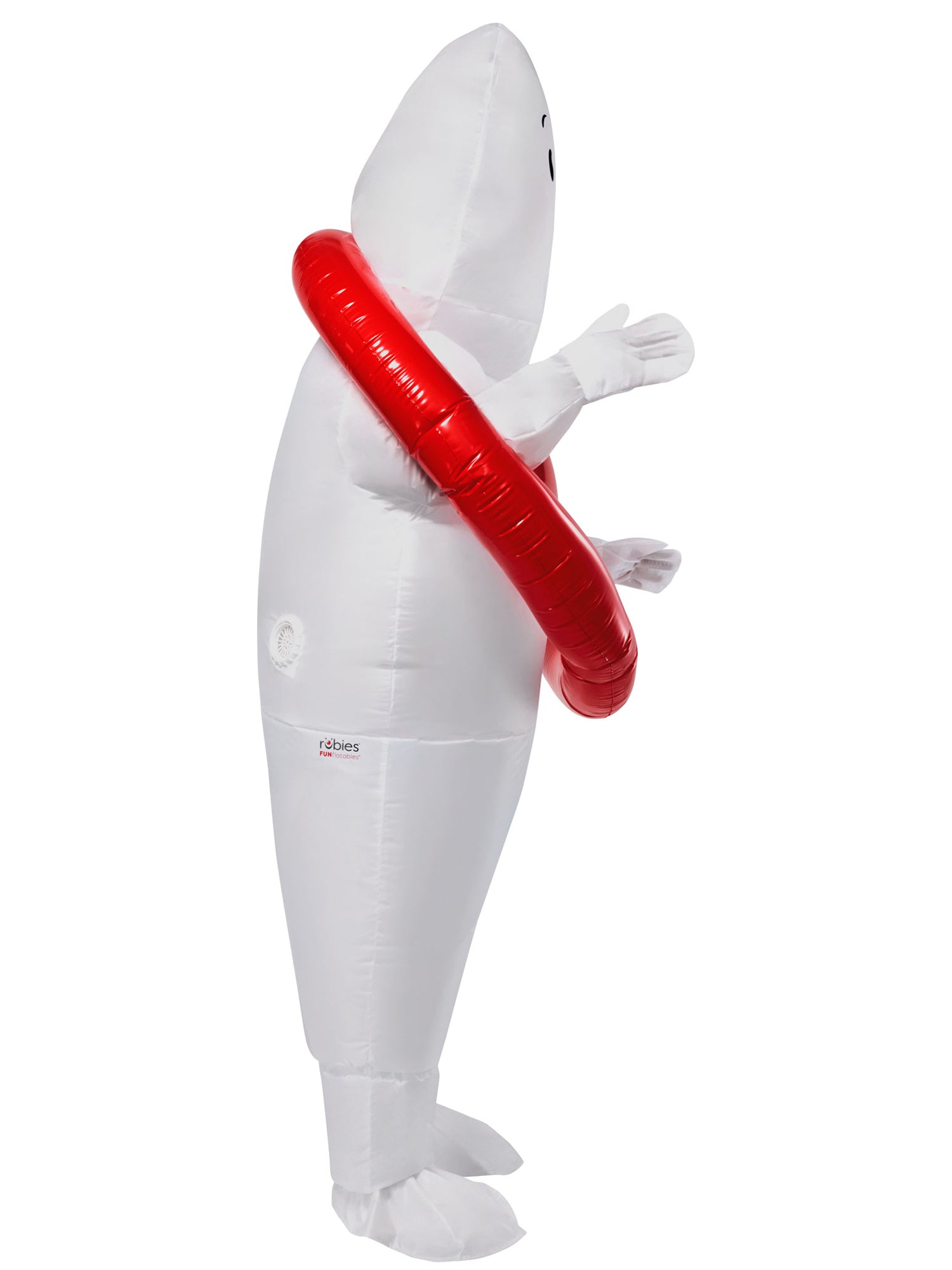 Ghostbusters No Ghosts Inflatable Costume | Mens | Red/White | One-Size Ghostbusters No Ghosts Inflatable Costume | Mens | Red/White | One-Size