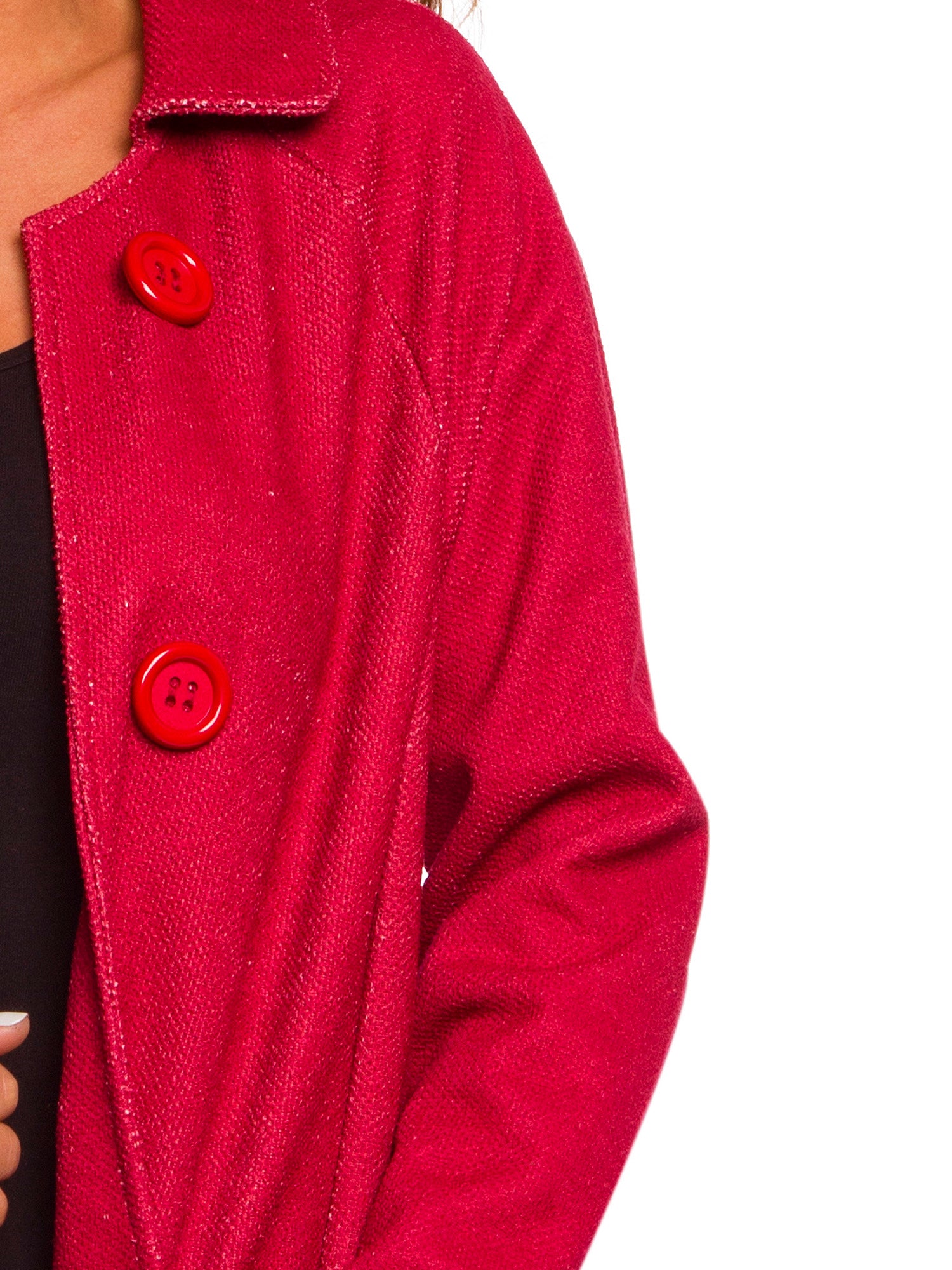 Women's Chilling Adventures of Sabrina Red Coat - costumes.com
