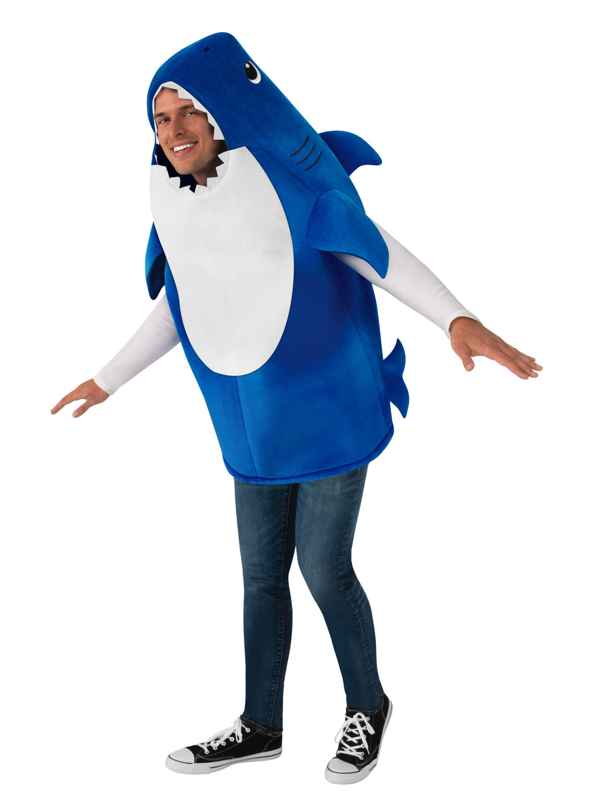 Adult Baby Shark Daddy Shark Costume - costumes.com