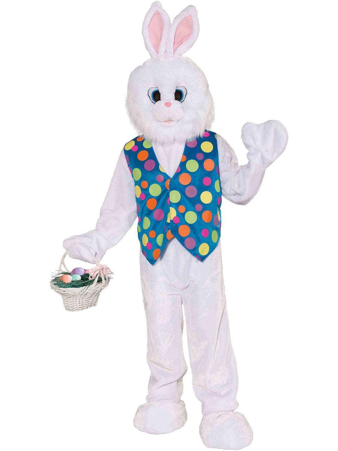 Adult Deluxe Plush Funny Bunny Costume - costumes.com