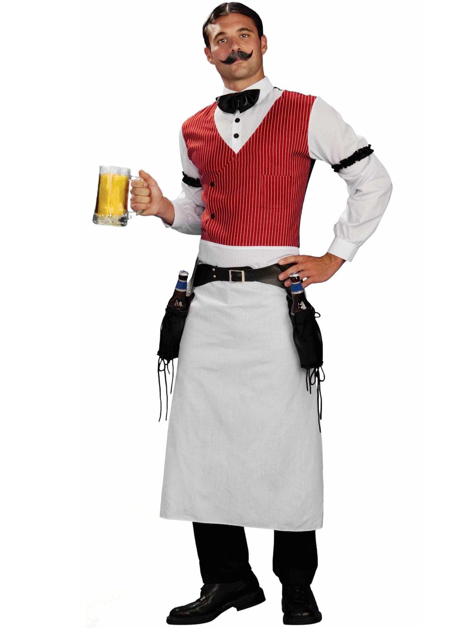 Adult Plus Size Bartender Costume - costumes.com