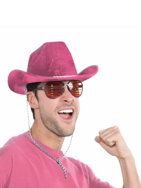Adult Pink Cowboy Hat