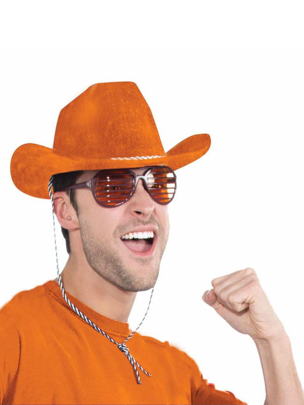 Orange Cowboy Hat - costumes.com