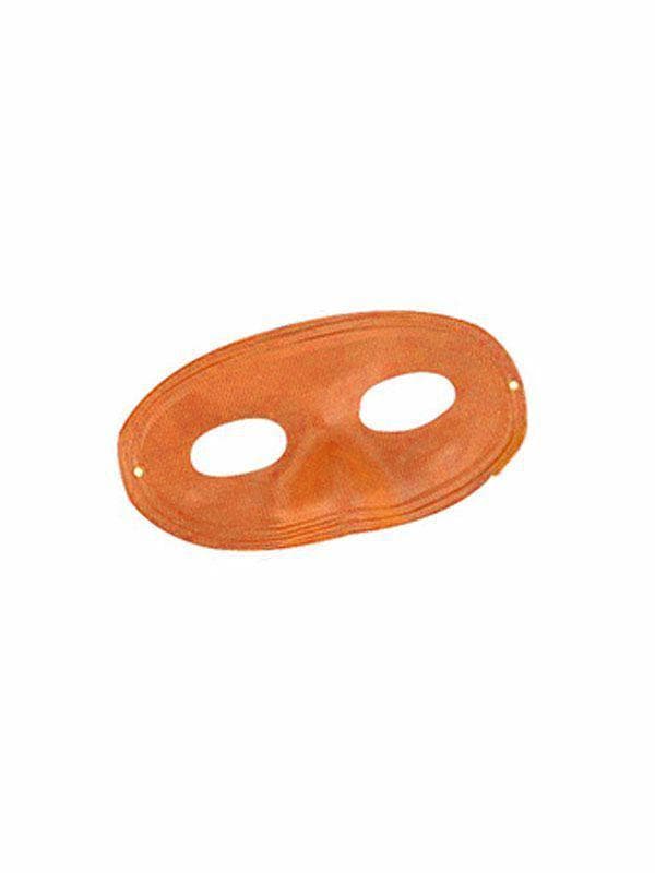 Orange Domino Mask - costumes.com
