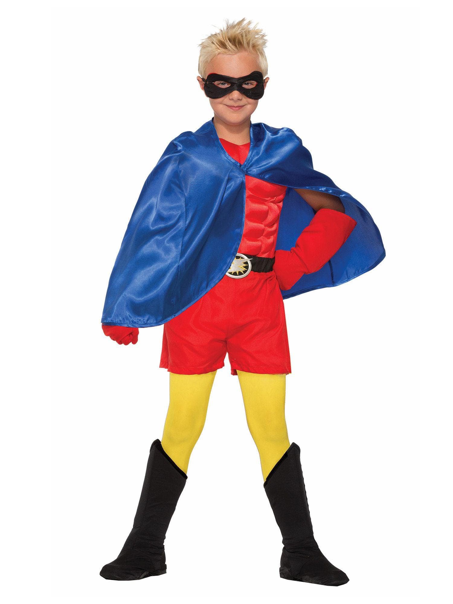 Kids' Blue Satin Cape - costumes.com