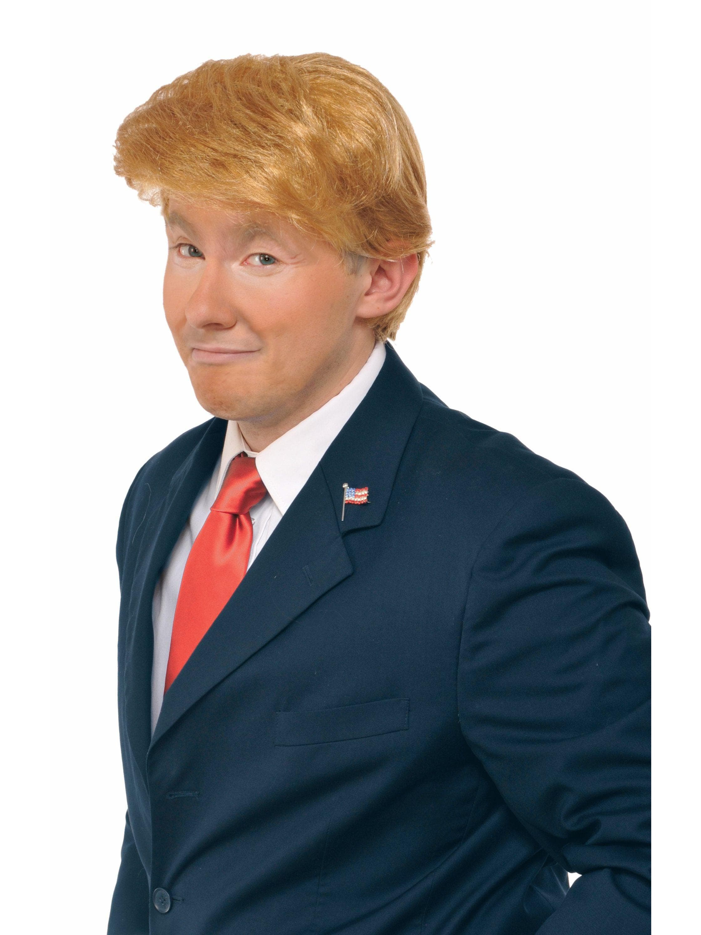 Mr. Billionaire President Wig - costumes.com