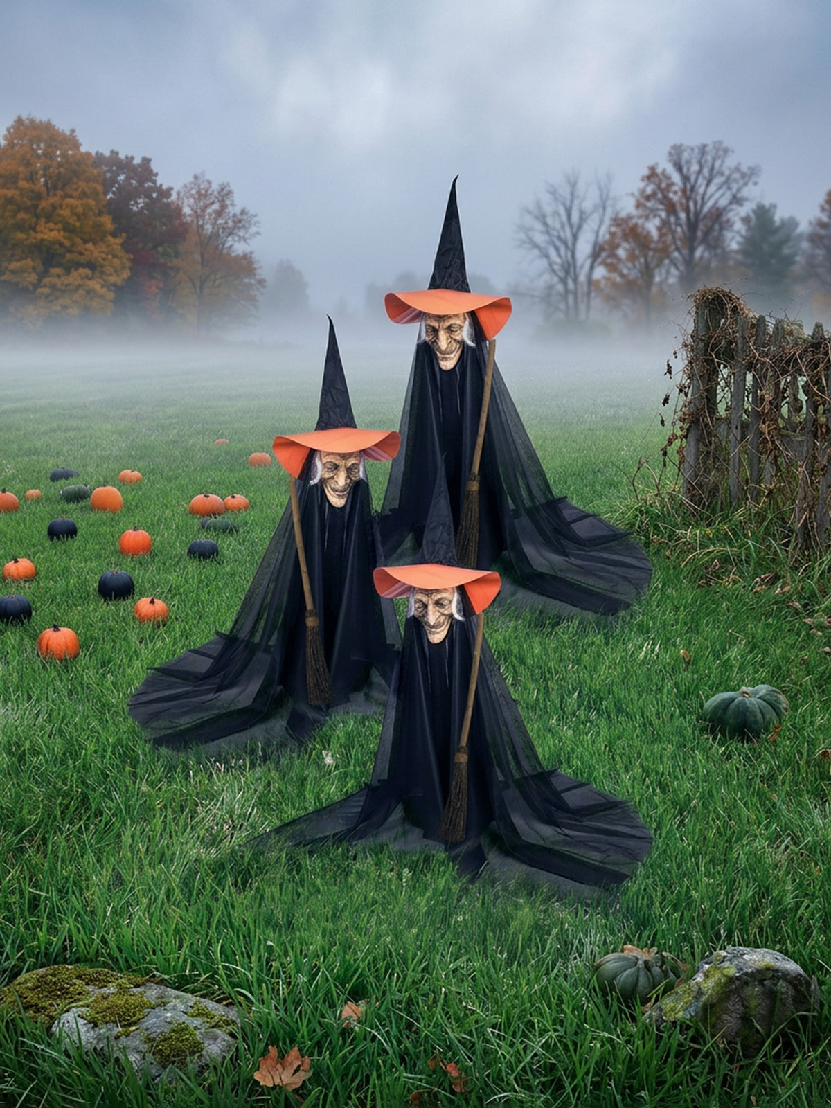 Witchly Group Lawn Ornaments - costumes.com