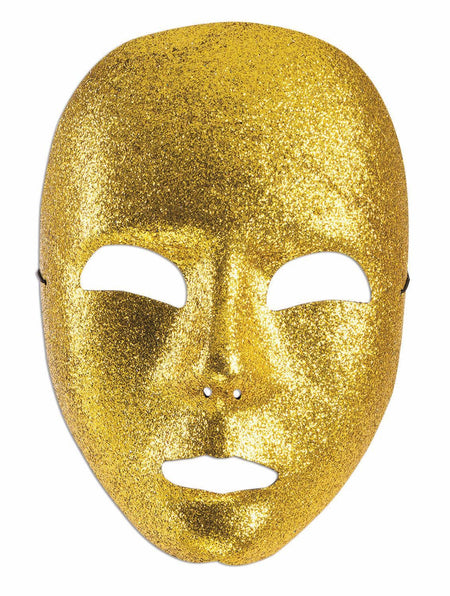 Gold Glitter Mask