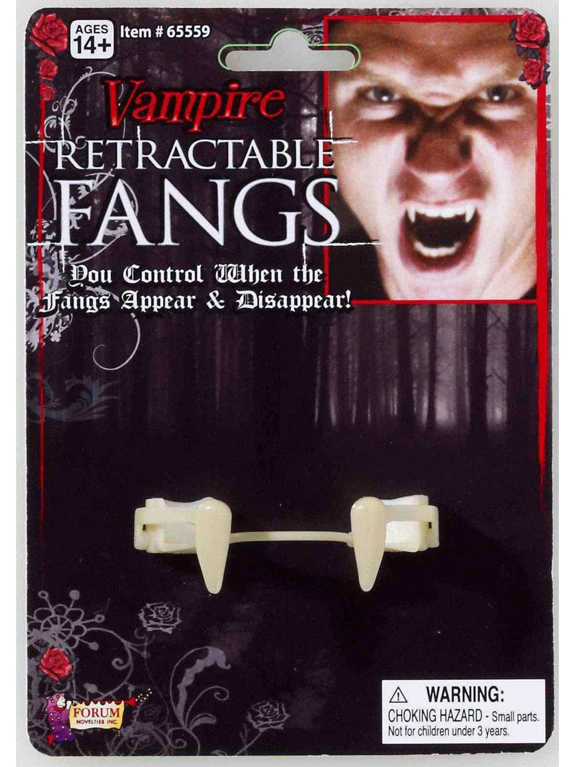 Adult Retractable Vampire Fangs - costumes.com