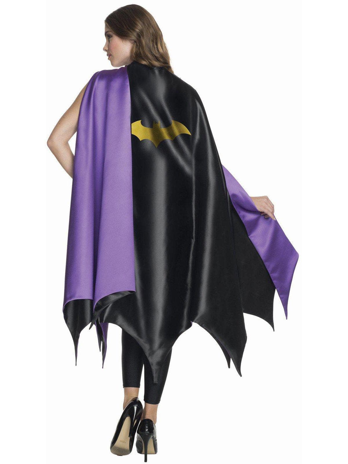 Adult Black and Purple DC Comics Batgirl Cape - costumes.com