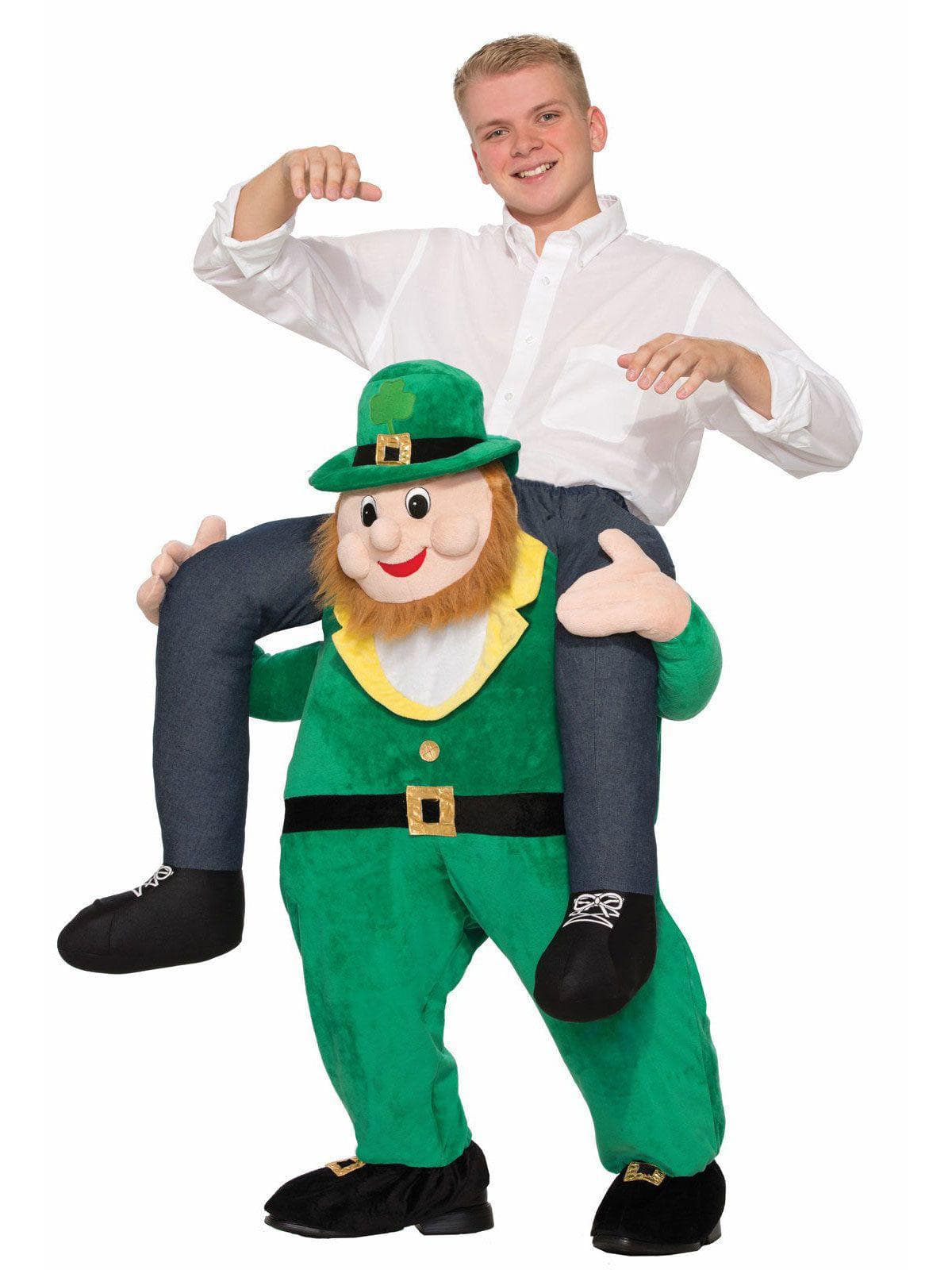 Adult Ride In St. Patrick's Day Leprechaun Costume - costumes.com