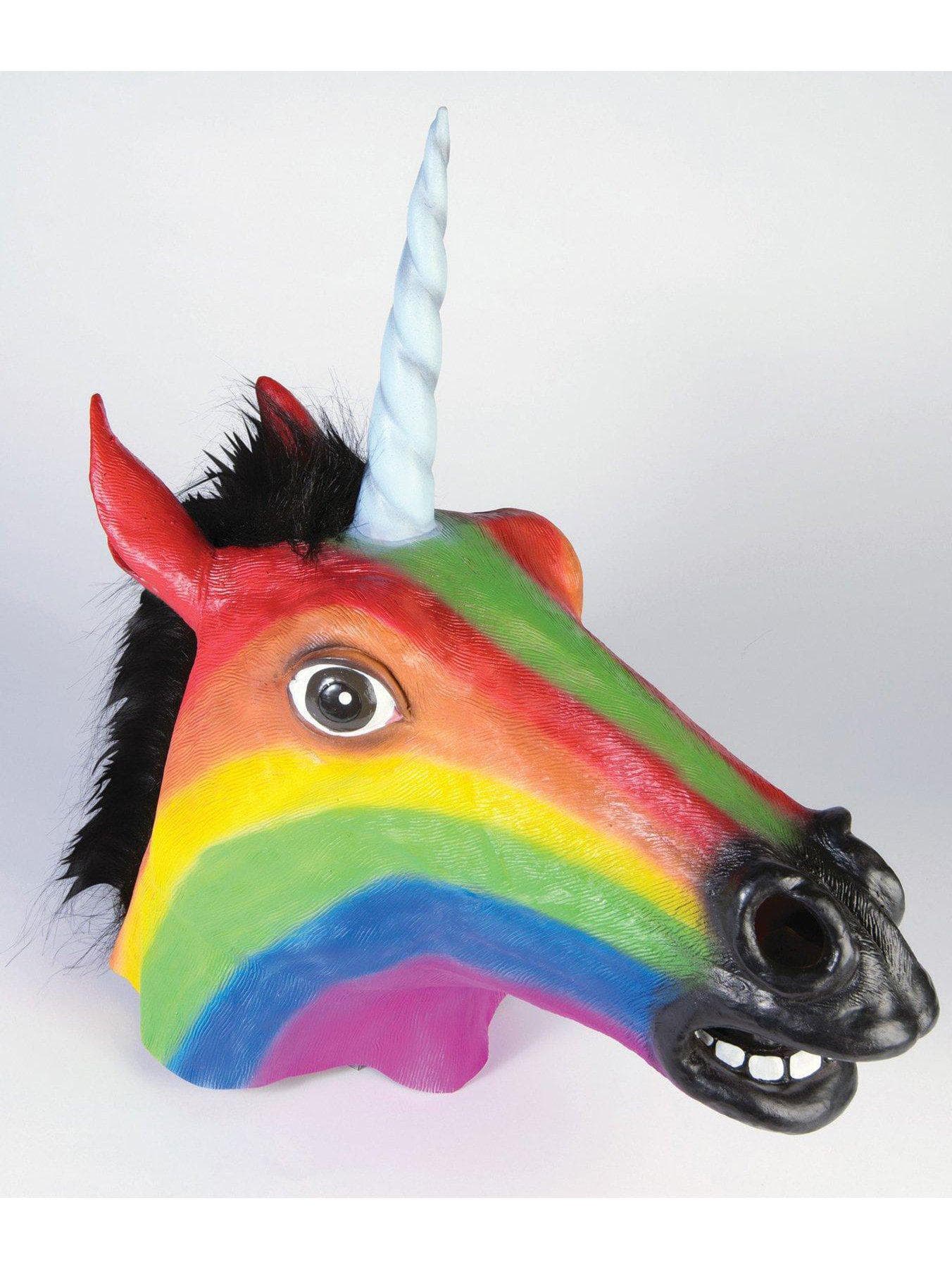 Unicorn Rainbow Mask - costumes.com