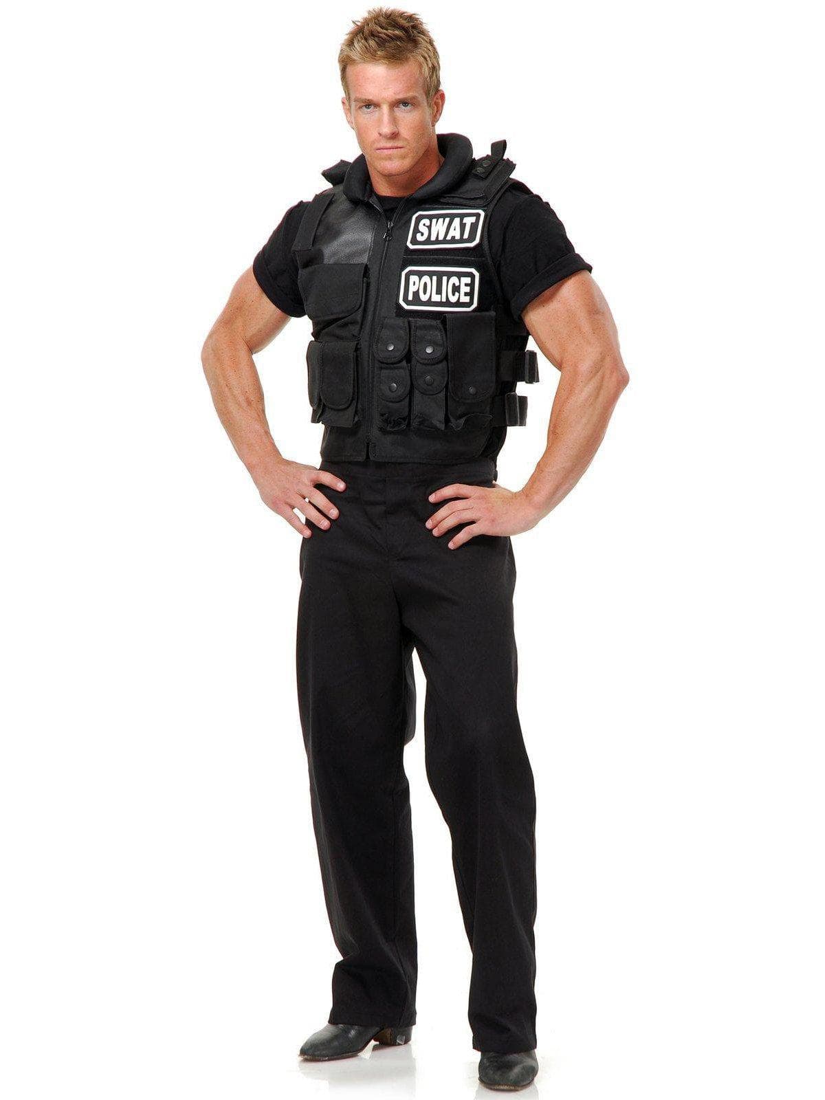 Adult SWAT Team Vest Costume - costumes.com