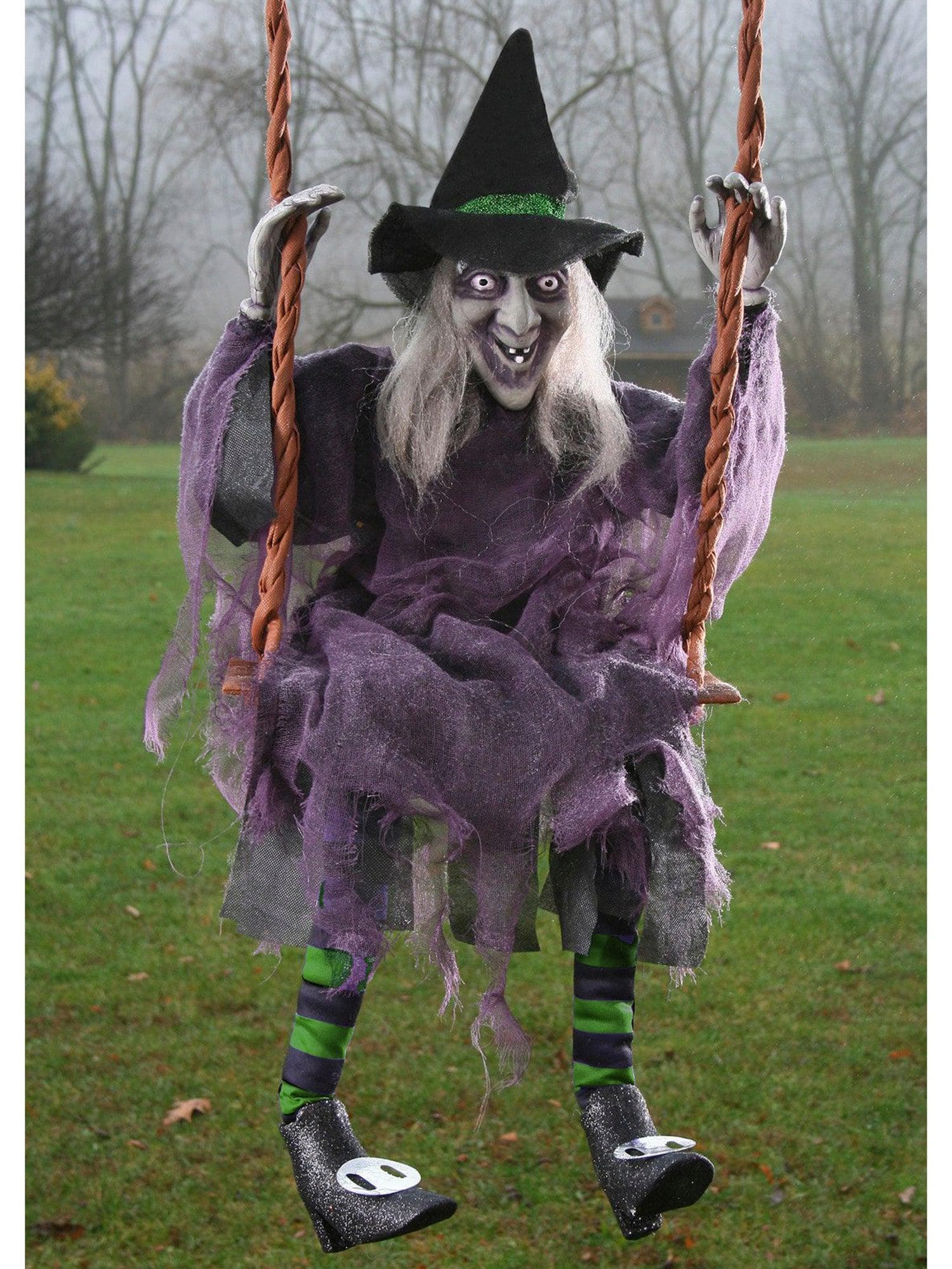 3 Foot Swinging Witch Hanging Prop - costumes.com