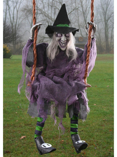 3 Foot Swinging Witch Hanging Prop