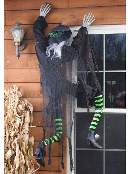 5 Foot Climbing Witch Hanging Prop