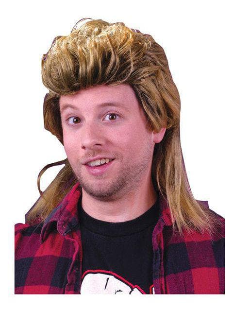 Blonde Mullet Wig - costumes.com