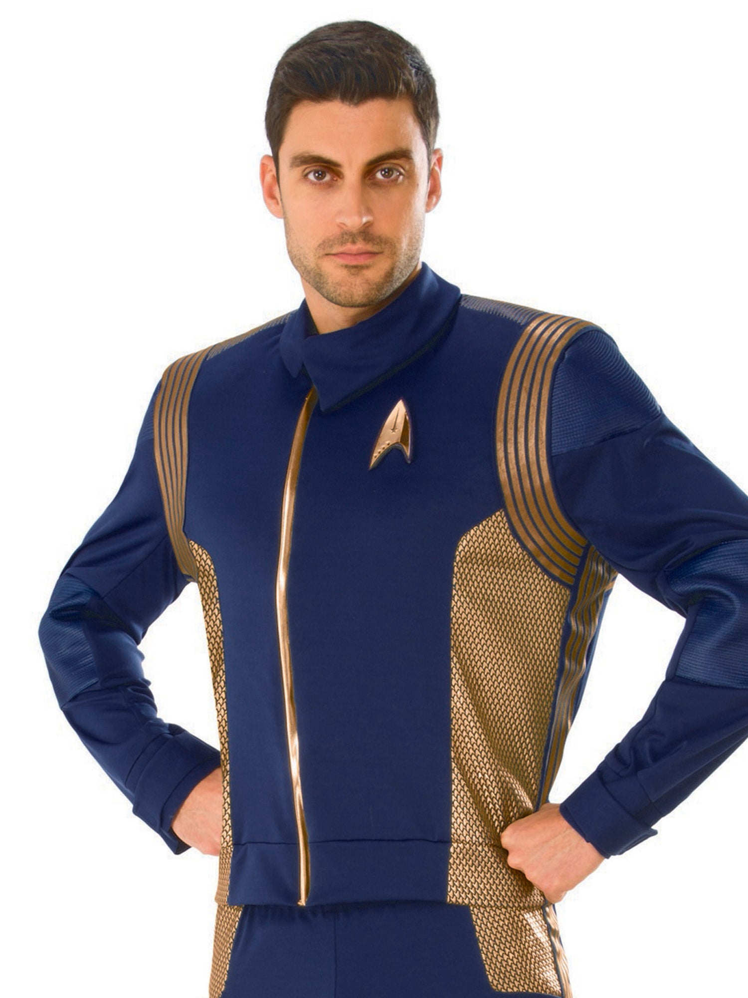 Men's Star Trek Discovery Bronze Command Jacket - Deluxe - costumes.com