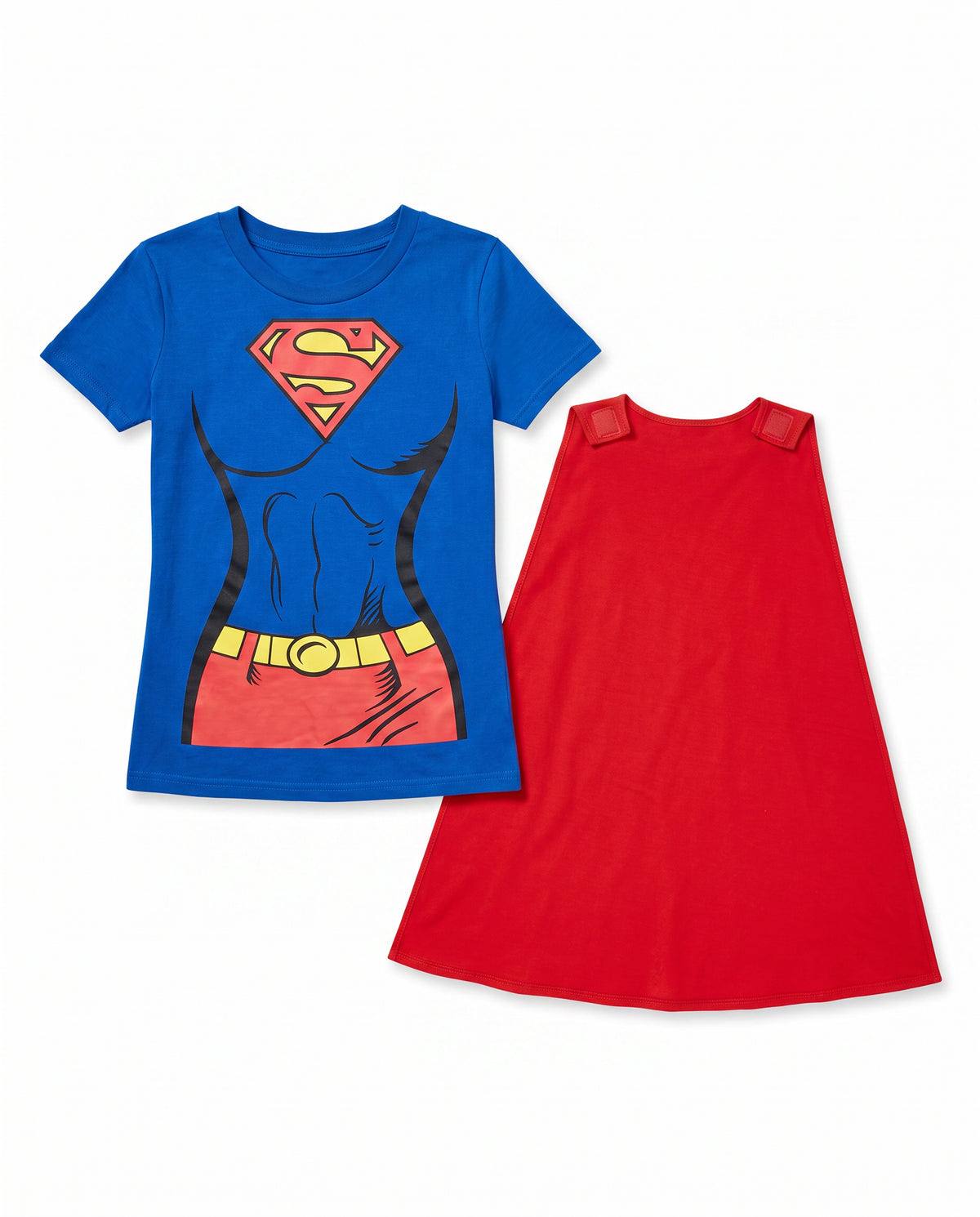 Women's DC Comics Caped Supergirl T-Shirt - costumes.com