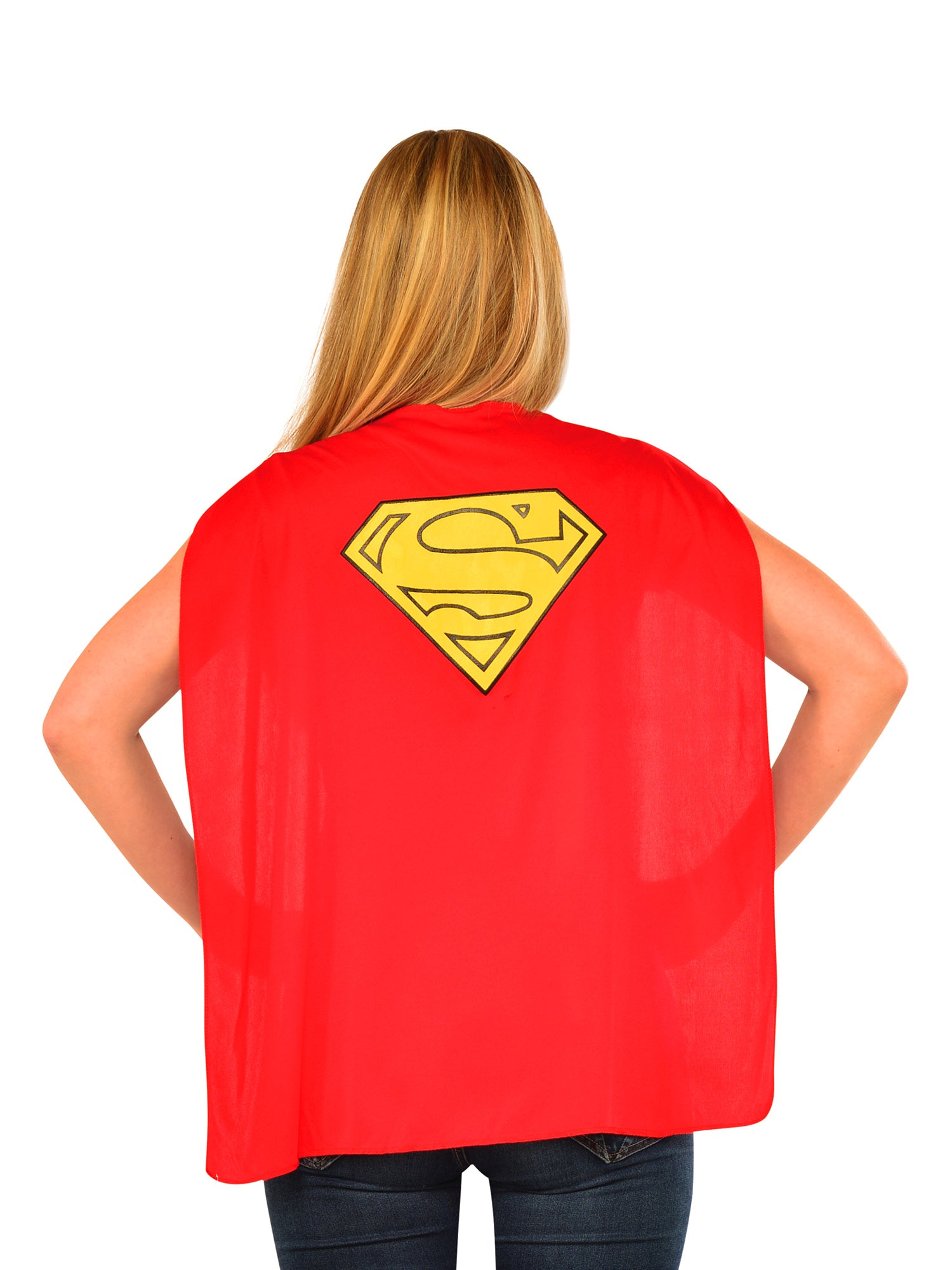 Women's DC Comics Caped Supergirl T-Shirt - costumes.com