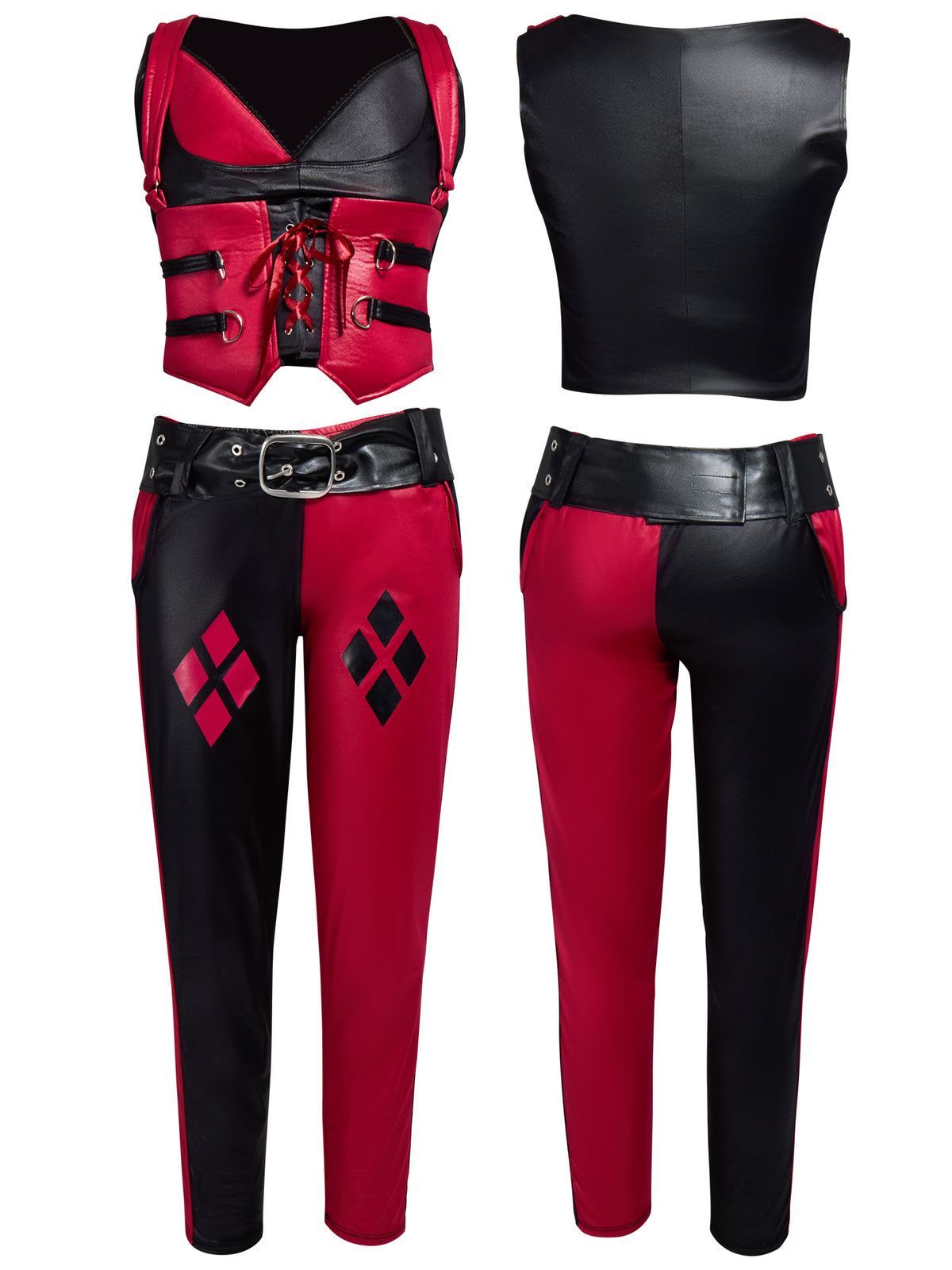 Women's Batman: Arkham City Harley Quinn Costume - costumes.com