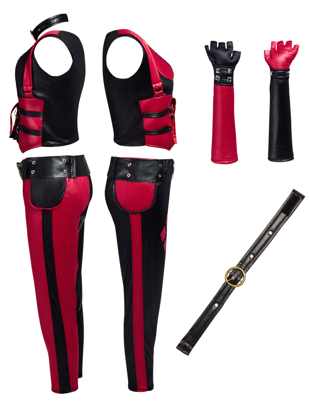 Women's Batman: Arkham City Harley Quinn Costume - costumes.com