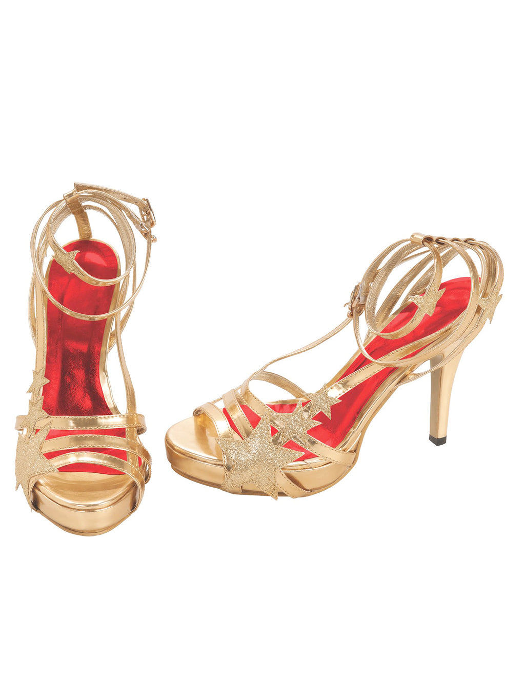 Women's Gold Star Heeled Dress Shoes