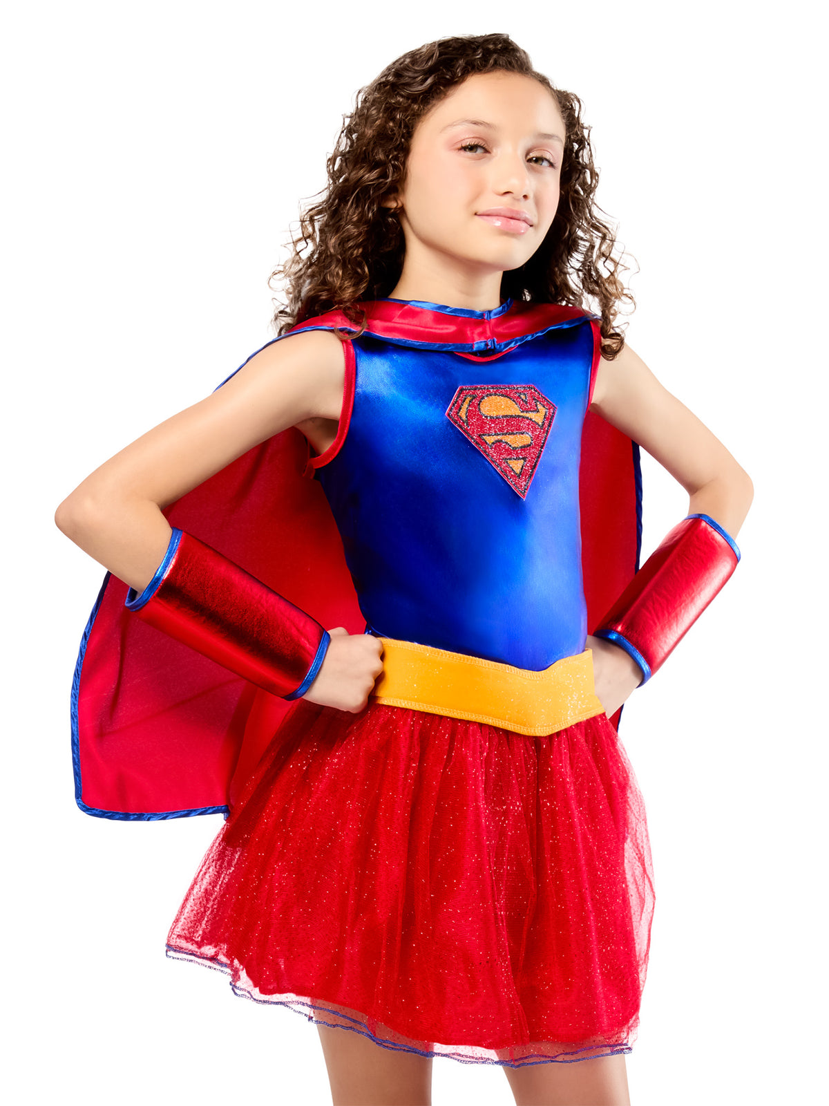 Girls' Supergirl Tutu Costume - costumes.com