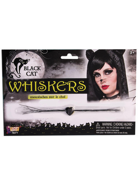 Adult Black Cat Whiskers