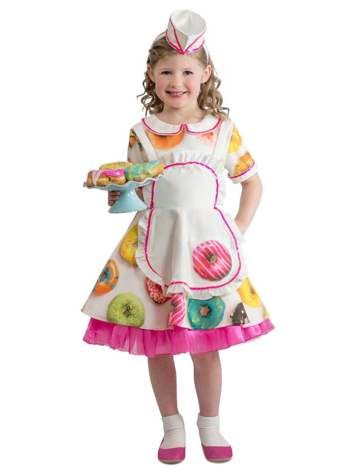 Baby/Toddler Donut Waitress Costume - costumes.com