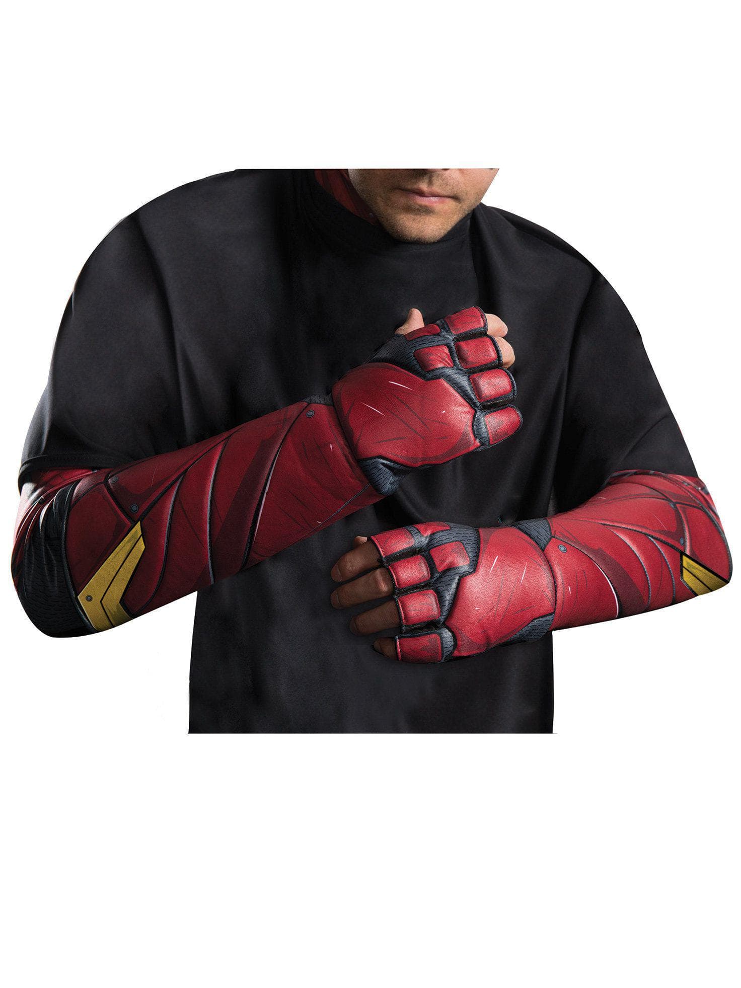 Adult Justice League Flash Gloves - costumes.com