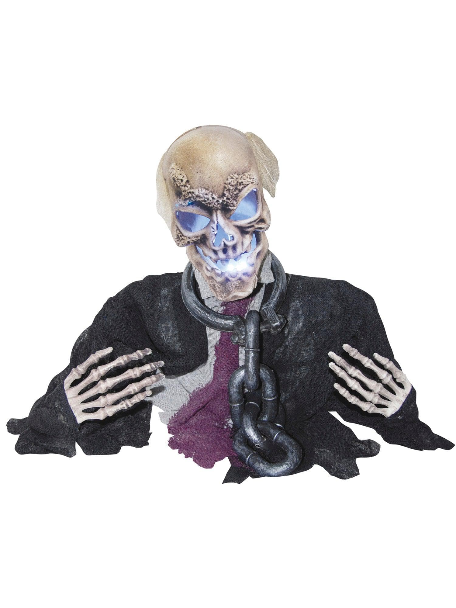 4 Foot Skeleton Groundbreaker Light Up Animated Prop - costumes.com