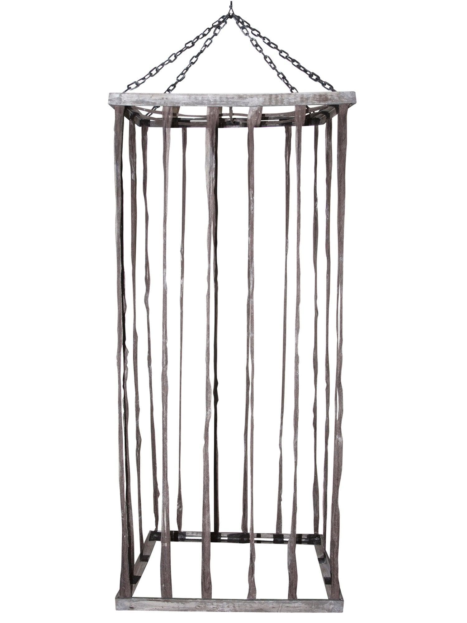 6.5 Foot Lifesize Cage Hanging Prop - costumes.com