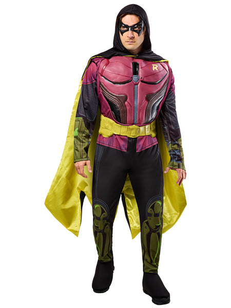 Men's Batman: Arkham City Robin Muscle Chest Costume