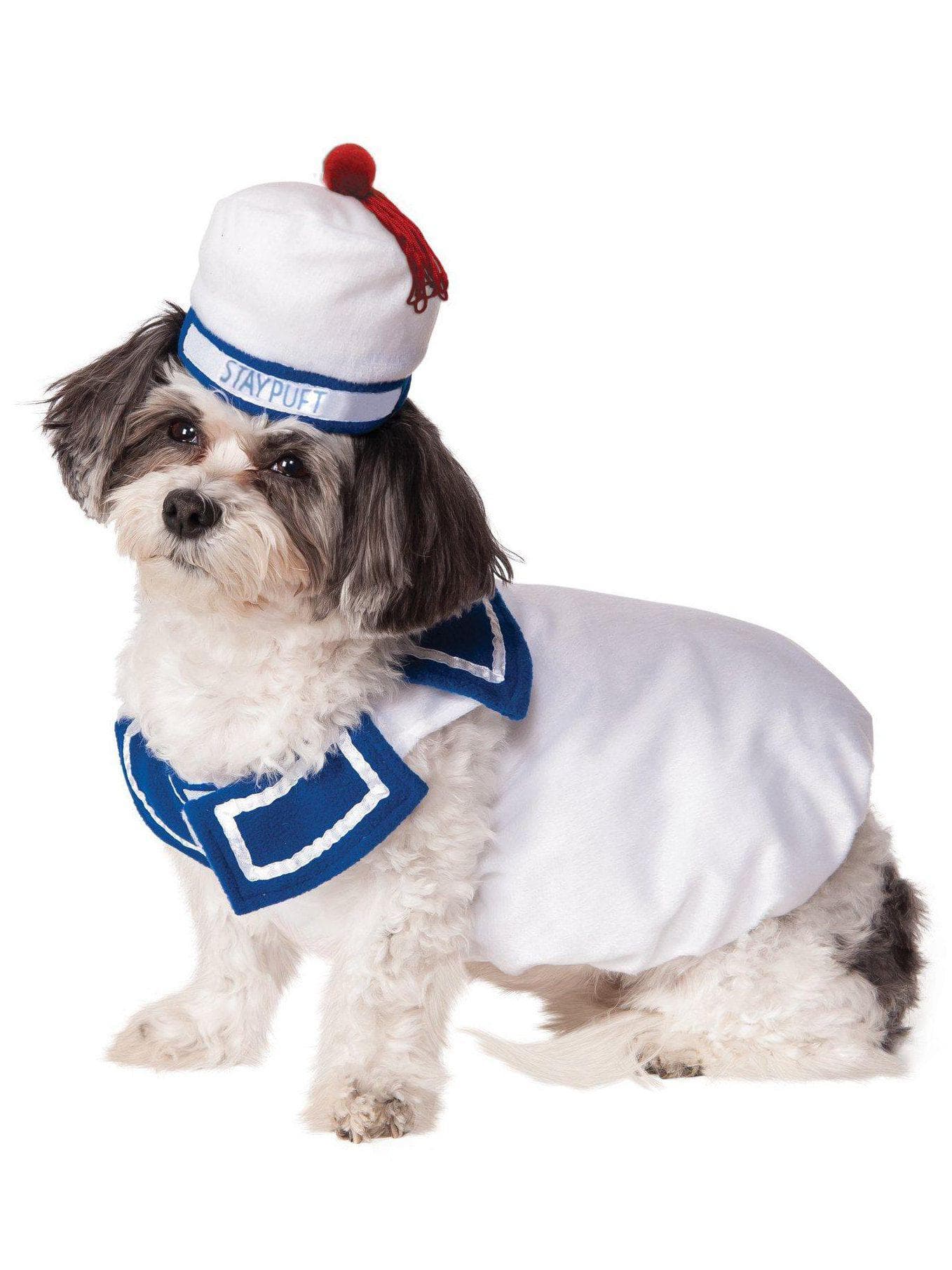 Ghostbusters Stay-Puft Marshmallow Man Pet Costume - costumes.com