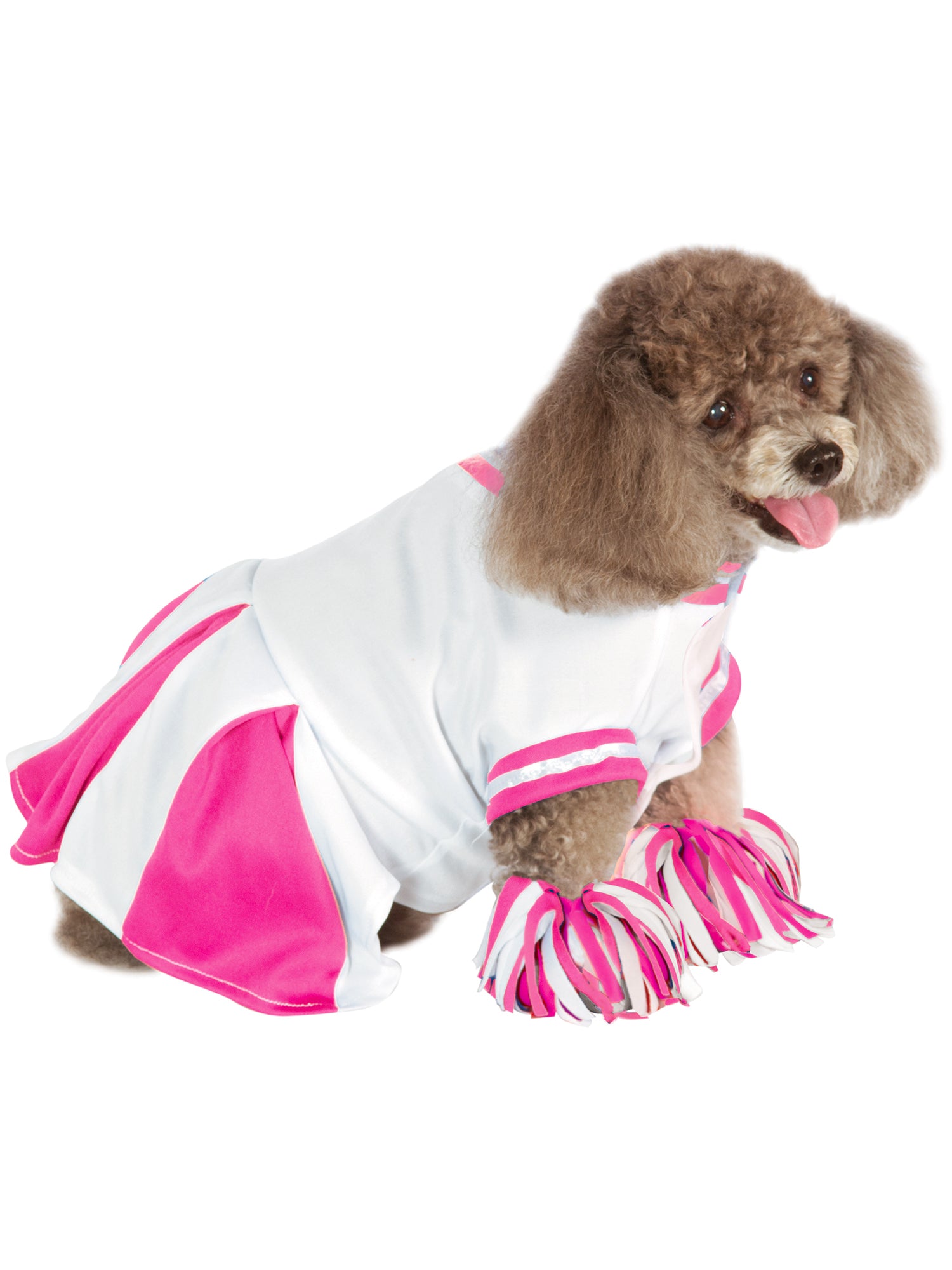 Pink Cheerleader Pet Costume - costumes.com
