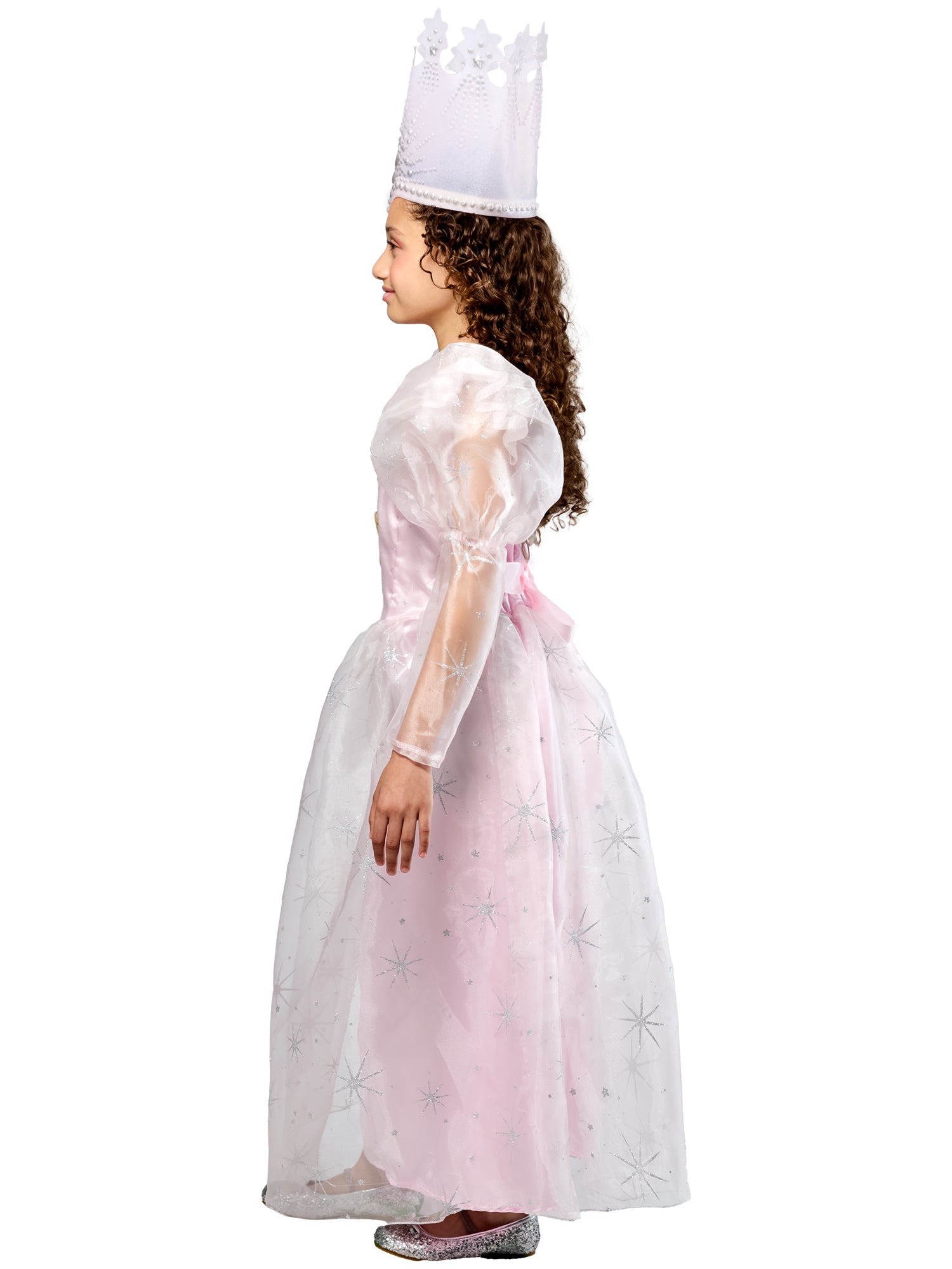 Girls' The Wizard of Oz Glinda The Good Witch Costume - costumes.com