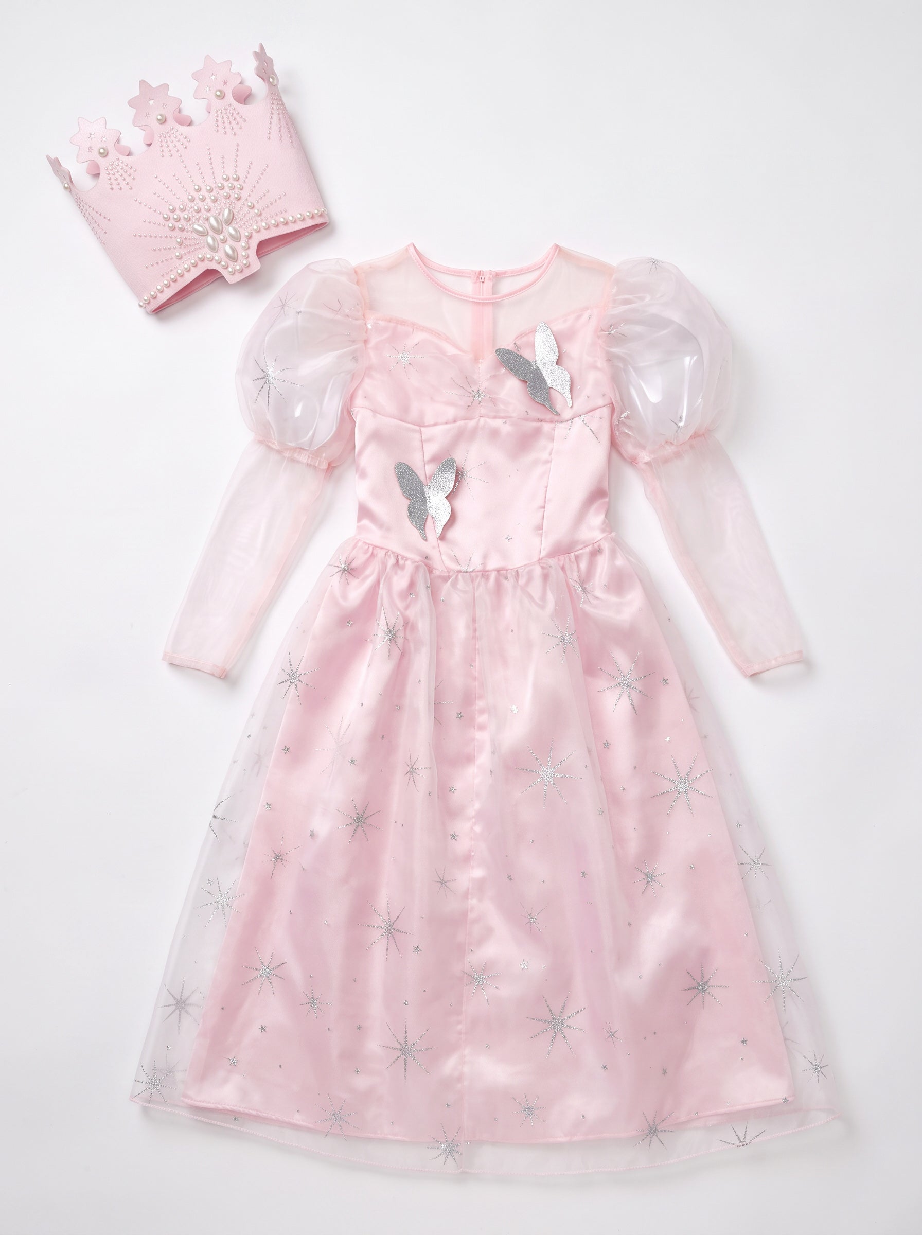 Girls' The Wizard of Oz Glinda The Good Witch Costume - costumes.com