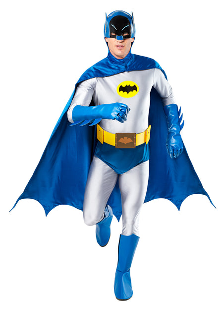 Men's DC Comics Classic 1966 Batman Costume - Grand Heritage