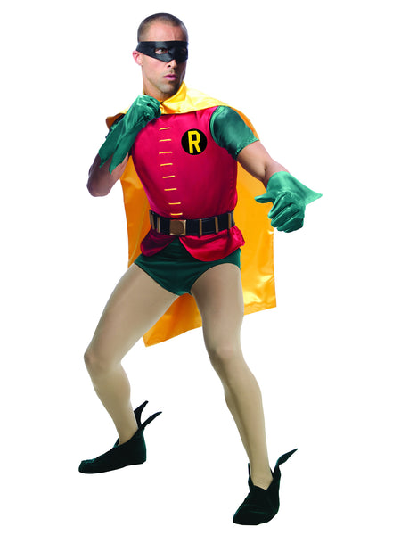 Men's Batman 1966 Classic Robin Costume - Grand Heritage