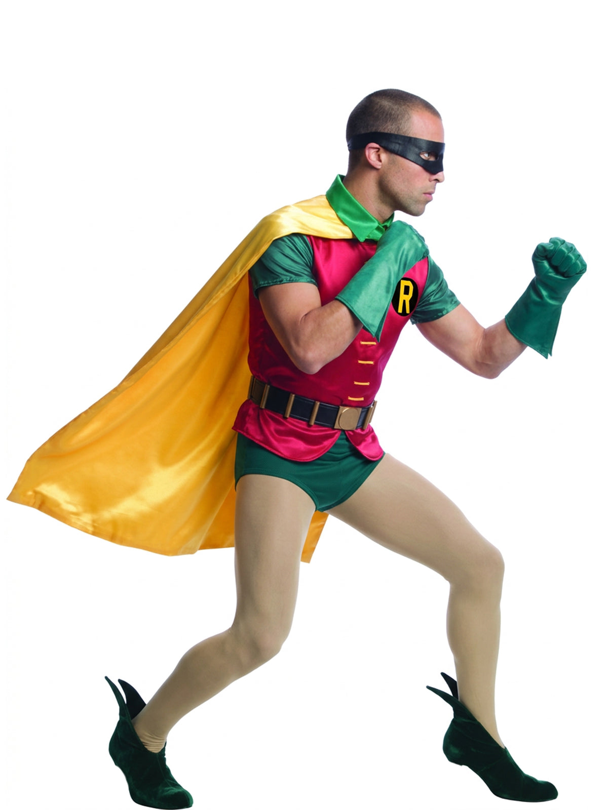 Men's Batman 1966 Classic Robin Costume - Grand Heritage - costumes.com